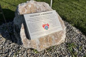 Mezőszentgyörgyi nemzetőrök emlékműve